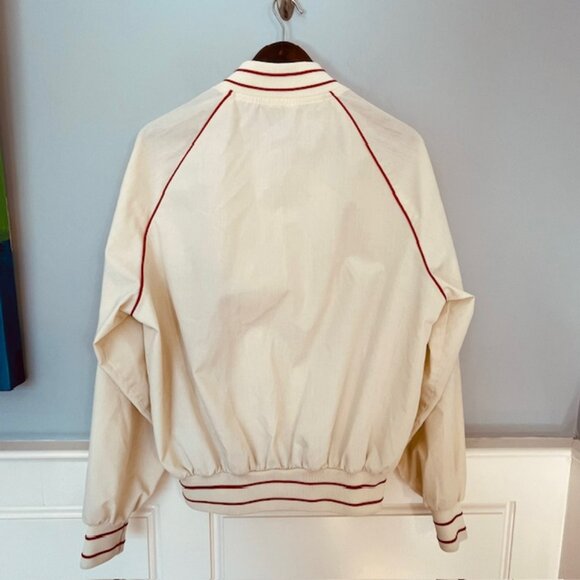 Vintage 70's King Louie ProFit Embroidered Workwear Bomber Jacket Union Made L - Picture 7 of 12